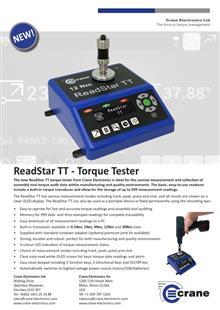 ReadStar TT Torque Tester ReadStar TT Torque Tester